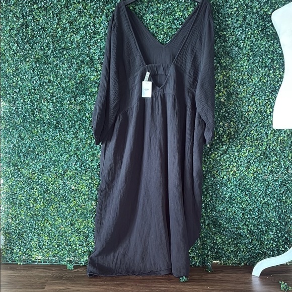 Plus Madewell Elegant Black Dress new. 4 X - Picture 3 of 6